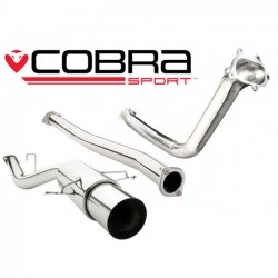 SB30d Cobra Sport Subaru Impreza WRX / STI (2006-07) Turbo Back Package - Round Silencer (with De-Cat / Non-Resonated), Cobra Sport, SB30d